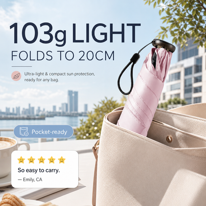 🥳2026 HOT SALE 40% OFF🥳Ultra-Lightweight Compact All-Weather Umbrella