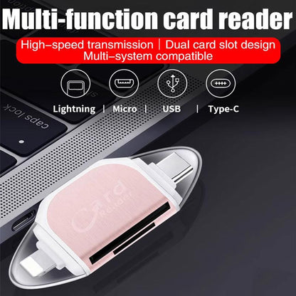 🔥Hot Sale - 40% OFF🔥4-in-1 Multifunctional Card Reader