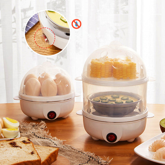 Multi-Function Household Mini Egg Steamer with Auto Power-Off