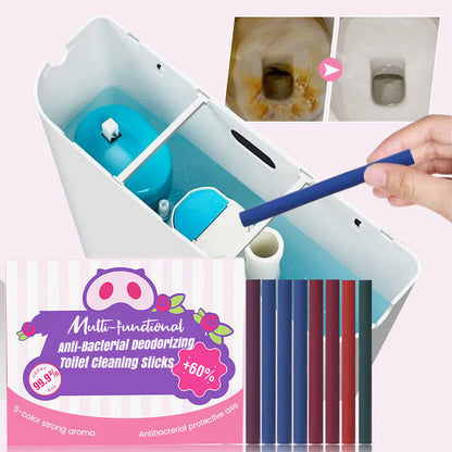 ✨Hot Sale- Buy 2 Get 1 free✨Multi-functional Anti-Bacterial Deodorizing Toilet Cleaning Sticks