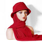 UV Protection 2-in-1 Bucket Hat with Hijab