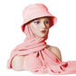 UV Protection 2-in-1 Bucket Hat with Hijab