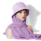 UV Protection 2-in-1 Bucket Hat with Hijab