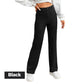 High - Waisted Elastic Casual Pants