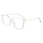 Women's Fashion Large Frame HD Anti-Blu-Ray Glasses