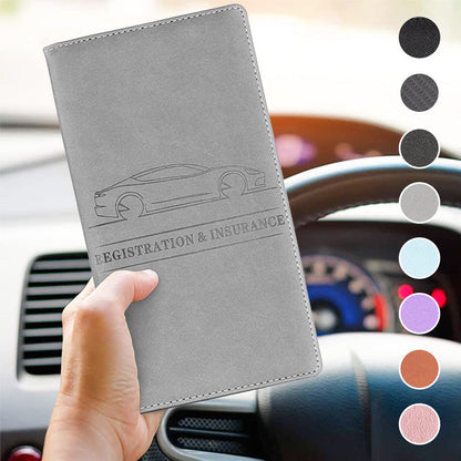 🔥2026 New Arrival🔥Car Magnetic Closure Essential Document Organizer