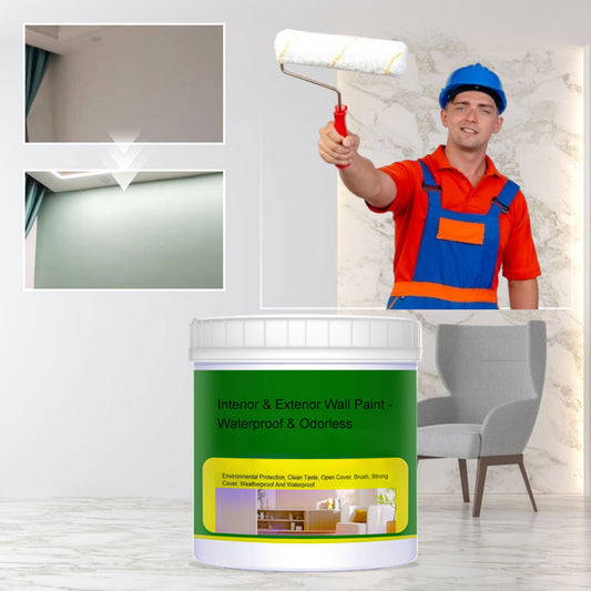🎨Interior & Exterior Waterproof & Odorless Paint🎨  Durable Protection  Fresh Environment