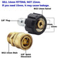 High-Pressure Washer Couplers Set