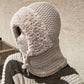 🔥Women's Winter One-Piece Knitted Beanie Scarf Mask 3-in-1 Balaclava