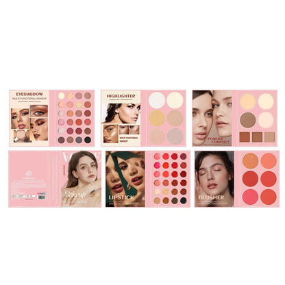 67-Color Multifunctional Makeup Palette Book Kit