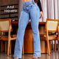 👖40% OFF NOW!💃 Women‘s Stretch Flare Jeans – High Waist, Body-Hugging Fit & Retro Style ✨