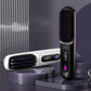 Portable LCD Ceramic Heating Cordless Hair Straightener Comb