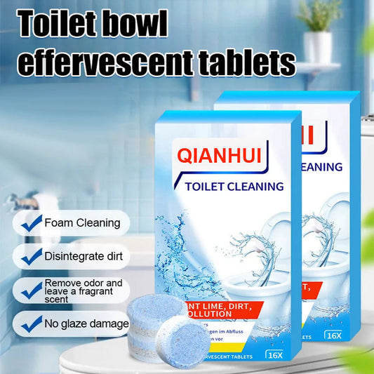 🔥BUY 3 GET 2 FREE🔥Lemon Scent Toilet Bowl Cleaner Tablets