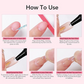 🔥2025 HOT SALE🔥 Extra Strong Fast-Drying Semi-Solid Nail Glue & Remover Set