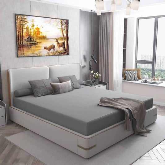 🛏️🎉Waterproof Terry Mattress Protector – Soft, Deep-Pocket & Machine Washable🌙