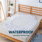 🛏️🎉Waterproof Terry Mattress Protector – Soft, Deep-Pocket & Machine Washable🌙