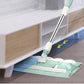 🏆Flat Mop with Stainless Steel Handle, come with Reusable Washable Mop Cloths