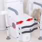 🚽🛠️Toilet Safety Rails for Elderly Parents | No Drilling | 550lb Stable Support🔧