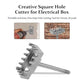 Creative Square Hole Cutter for Electrical Box