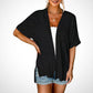 🏖️New arrival 40% OFF!🌊2026 Stylish Flowy Short Sleeve Cardigan – Lightweight, Breezy, Versatile Layering Piece 🌸