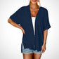 🏖️New arrival 40% OFF!🌊2026 Stylish Flowy Short Sleeve Cardigan – Lightweight, Breezy, Versatile Layering Piece 🌸