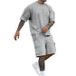 👕New arrival 40% OFF!🩳Men's Casual Short Sleeve T-Shirt Shorts Set
