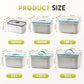 🔥Summer Hot Sale 50％ OFF💝2 in 1 Draining Fresh-Keep Food Container