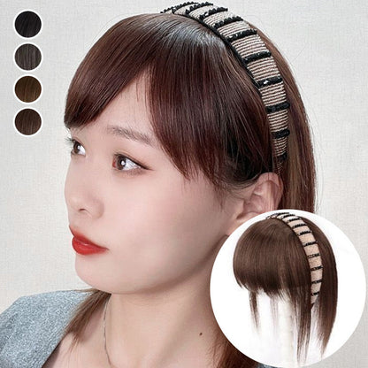 🔥50% off while supplies last⏰Synthetic Hair Fringe with Hair Band（Limited stock🎁）