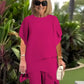 👗New arrival 40% OFF!💝Summer Fashion Chiffon Ladies Plus Size Two Piece Set