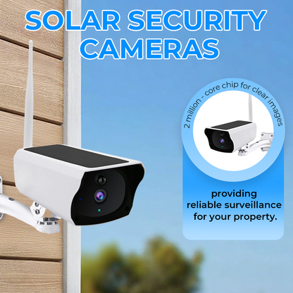 Solar Wireless Security Cameras