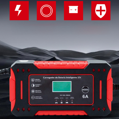 🛵40% OFF!⚡Smart Battery Charger for Car & Motorcycle