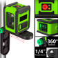 📐40% OFF NOW!🔦Mini Cross Line High Precision Laser Level – Self-Leveling, Vertical/Horizontal Lines & Compact Design 🔧