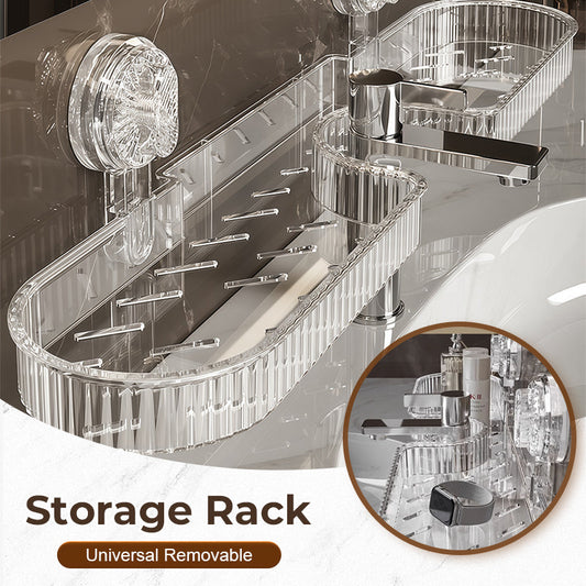 ⏳🔥 Limited supply, 40% off, while supplies last! 🏡Universal Removable Faucet Storage Rack