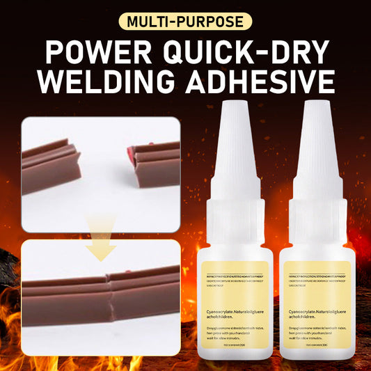 ⏳🔥 Limited supply, 40% off while supplies last! 🏡Multi-Purpose Power Quick-Dry Welding Adhesive