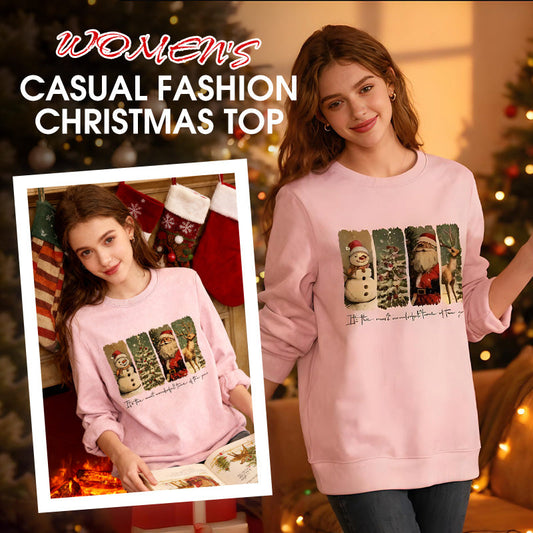 📢Early Bird Special⏰Women's Casual Fashion Christmas Top