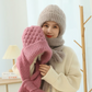 🎅 Fall/Winter Specials🔥All-in-One Knit Hat & Scarf