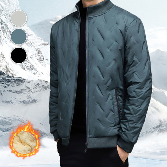 🧣Winter Early Bird Special❄️Men's Winter Casual Thickened Warm Stand-Up Collar Jacket