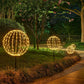🪂🌕Collapsible Rust-Resistant LED Sphere Light | 360° Soft-Glow Ambient Decor Light🎄