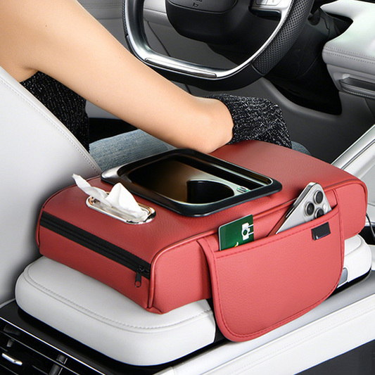 Car Armrest Organizer with USB Charging Ports（50% OFF）