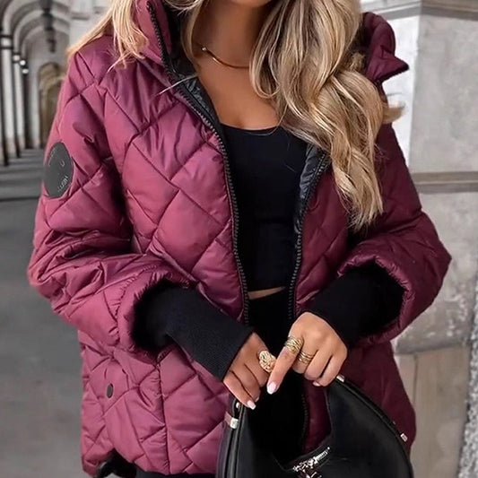 🖤Christmas sale 40% off🔥Warm and casual cotton hooded jacket for women