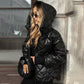 🖤Christmas sale 40% off🔥Warm and casual cotton hooded jacket for women