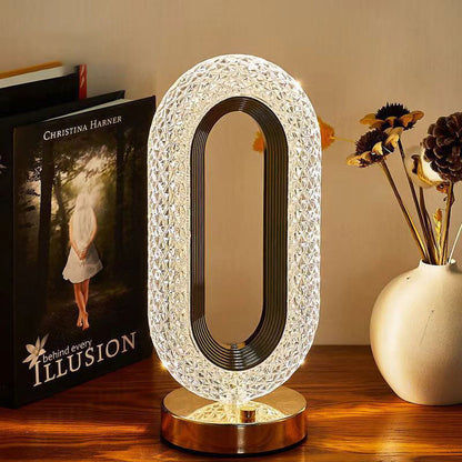 🎅Christmas Sale 40% OFF!🎄50K+ SOLD! 🎁Rechargeable Luxury Crystal LED Night Light Lamp