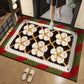 🦌 Christmas Special 50% Off 🏵️ Fabric Floral Doormat