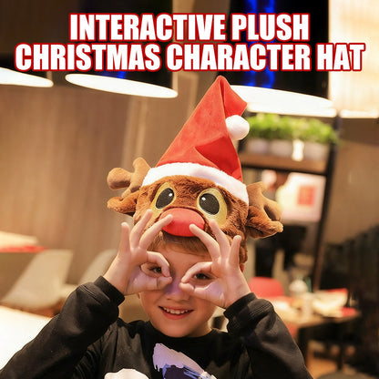 💇‍♀️✨Hot Sale 49%🔥🏆Flash Sale⚡Interactive Plush Christmas Character Hat