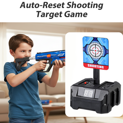 🦌Christmas Gift🔥Electric Auto-Reset Shooting Target Game With Moving Rail