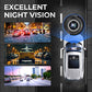 🛡️ 360° Full View Dashcam – Front, Rear & Interior, Night Vision & Loop Recording for Complete Car Protection 🔒✨