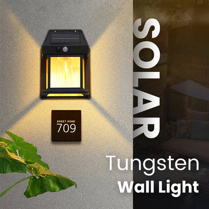 🎁 40% OFF! 💡 SOLAR WALL LIGHT - Motion Sensor & Weatherproof, Automatic Dusk to Dawn Operation, Easy Installation for Garden and Pathway 🌟🛒