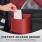 🚗🧺Clip-On PU Leather Car Cup Holder & Organizer