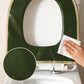 Soft Plush Full-Wrap Toilet Seat Cover