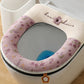 Soft Plush Full-Wrap Toilet Seat Cover